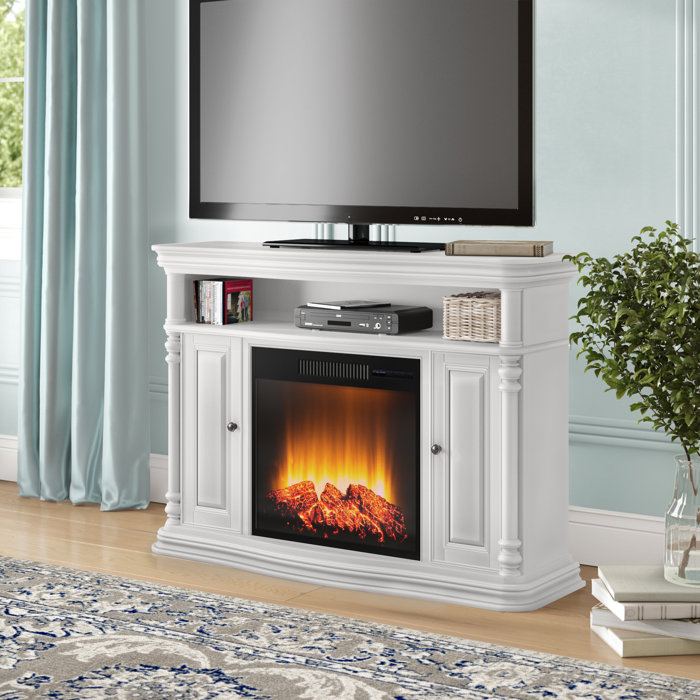 Charlton Home® Nataly TV Stand for TVs up to 43" with Electric